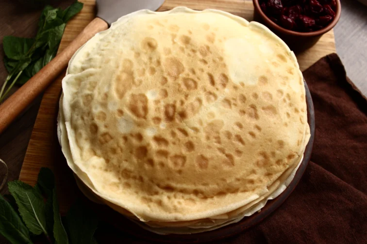 Млинці на молоці рецепт